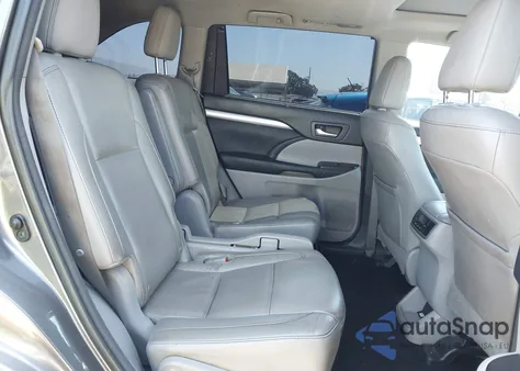 2015 Toyota Highlander Xle V6 from USA, damaged, VIN 5TDKKRFH5FS061581